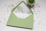 A6 Printed wedding invitation