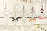 Personalised Gift Glass, Custom vinyl Text on Glassware, Bespoke Drinking Glass