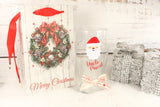 Christmas Personalised Gift Glass, Custom vinyl Text on Glassware, Bespoke Drinking Glass