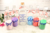 Sand Blending Ceremony Set (complete set, including bottles, coloured sand and funnel)