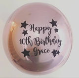 Balloon Vinyl Decal STICKER ONLY, Birthdays, Baby shower, christenings, it’s a girl/boy *balloon not included!* *Balloon supplier available*