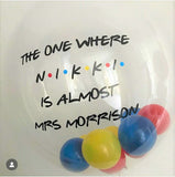 Balloon Vinyl Decal STICKER ONLY, Birthdays, Baby shower, christenings, it’s a girl/boy *balloon not included!* *Balloon supplier available*
