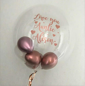 Balloon Vinyl Decal STICKER ONLY, Birthdays, Baby shower, christenings, it’s a girl/boy *balloon not included!* *Balloon supplier available*