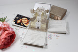 Castle Exploding Box Wedding Invitation