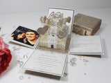 Castle Exploding Box Wedding Invitation