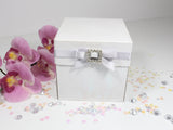 Square Cake Exploding Box Invitation