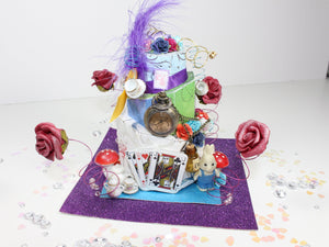 Alice in Wonderland Exploding Box Invitation