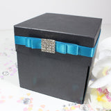 Masquerade Round Cake Exploding Box Wedding Invitation